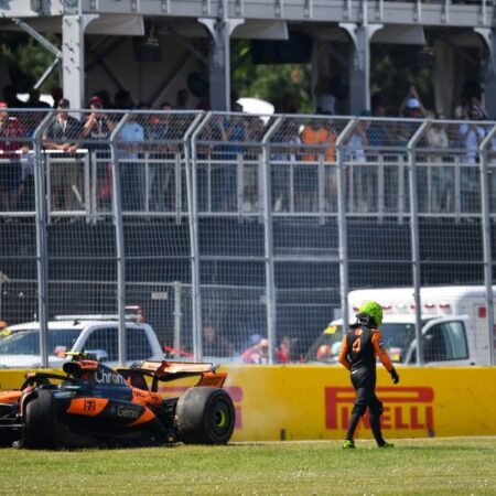 Incidente no GP do Canadá: Lando Norris Colide com o Colega de Equipa da McLaren, Oscar Piastri
