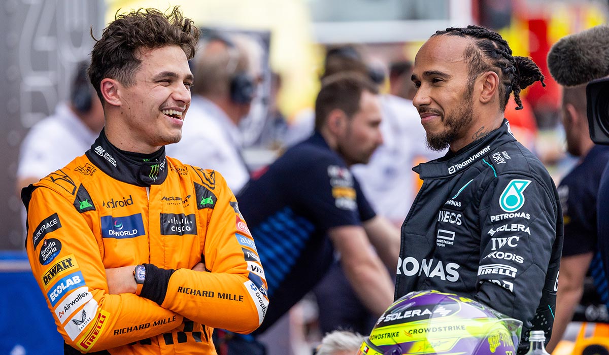 Preview Lando Norris trabalha para se tornar o melhor britânico na F1, mas elogia Lewis Hamilton
