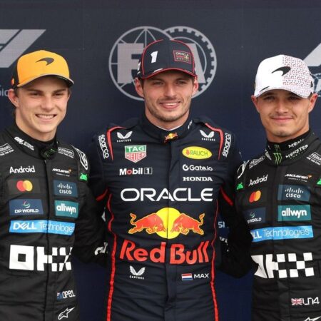 Lando Norris celebra vitória “espetacular” em Silverstone