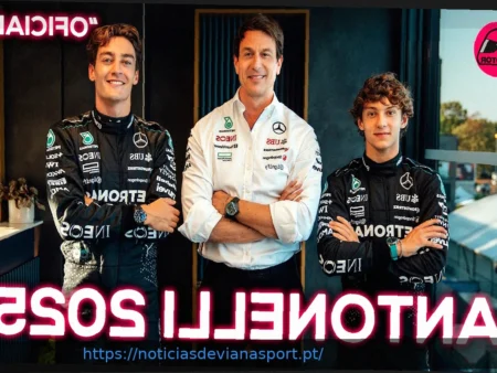 Mercedes Imbatível: Antonelli Voa à Frente de Russell. É Luta Ferrari-McLaren