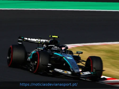 F1 Japão: Mercedes Domina o TL3 com Antonelli Liderando uma Dobradinha