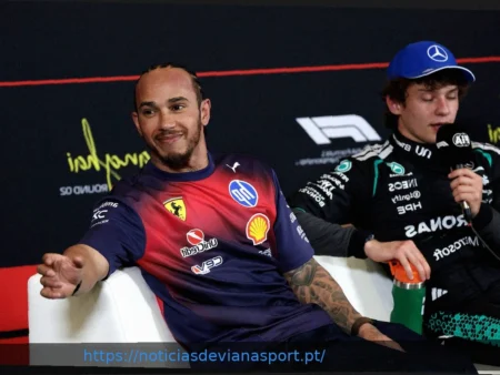 Antonelli emocionado com o grande apoio de Hamilton após o primeiro triunfo na F1