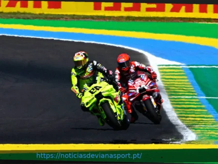 Acidente de Marc Márquez e Di Giannantonio na 1ª Volta do Sprint no COTA