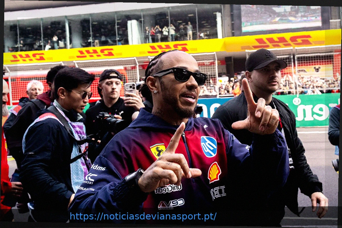 Preview Hamilton compartilha mensagem emocionante após seu primeiro pódio pela Ferrari