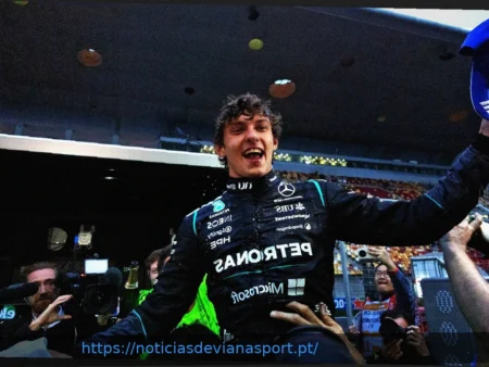 Mensagem Emocionante da Mercedes para Antonelli após Vitória de Estreia na Fórmula 1 na China