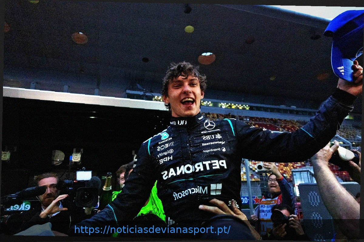 Preview Mensagem Emocionante da Mercedes para Antonelli após Vitória de Estreia na Fórmula 1 na China