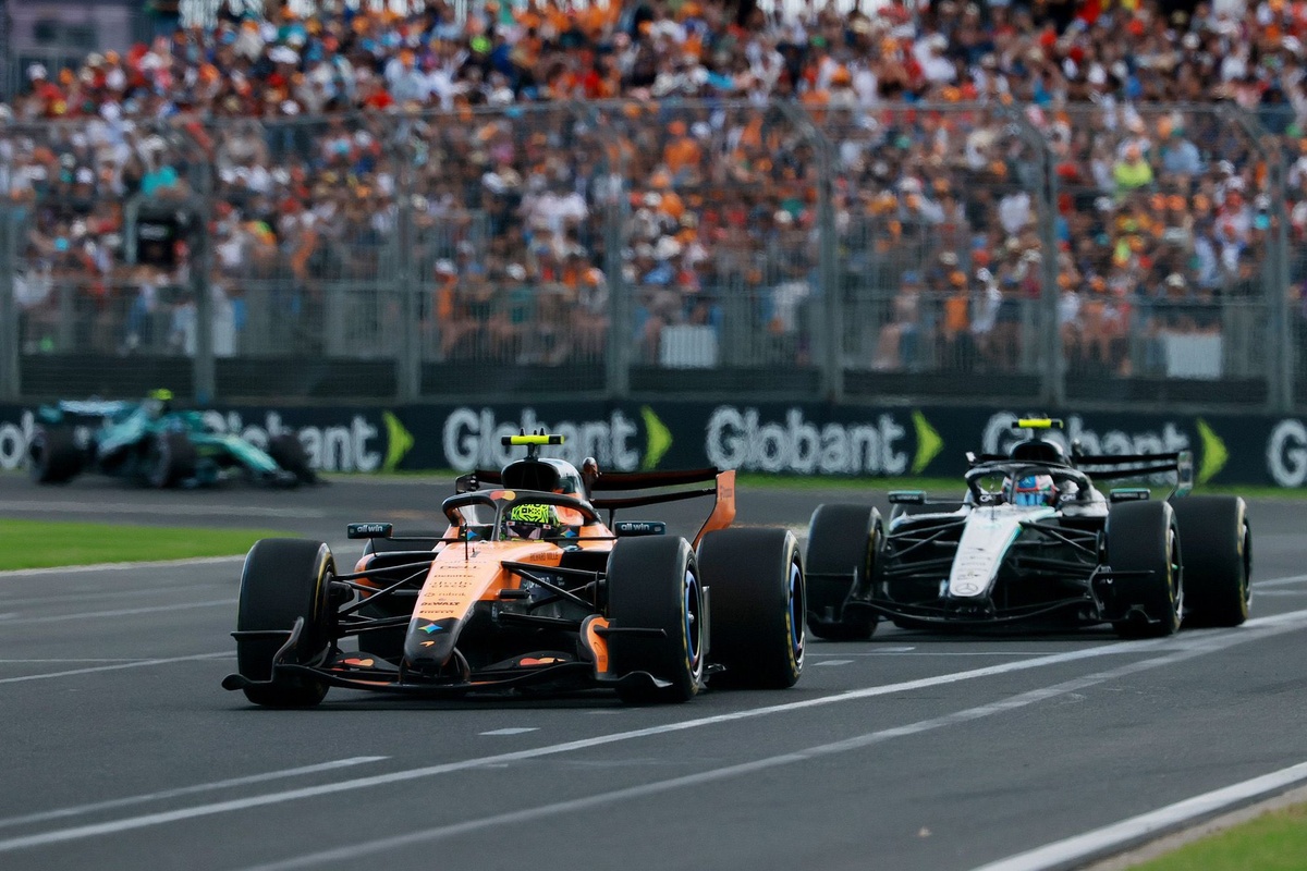 Preview McLaren Enfrenta Grande Desvantagem de Desempenho em Relação à Mercedes Após o GP da Austrália de F1