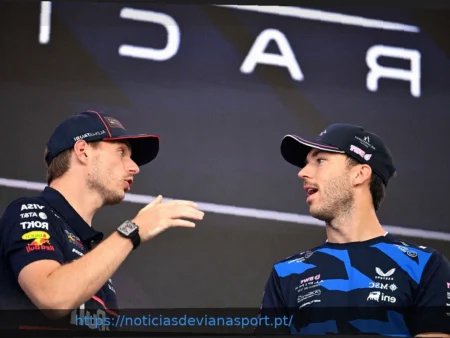 Pierre Gasly, ex-companheiro de equipe de Verstappen, lamenta “excesso de negatividade” em torno da Fórmula 1 de 2026