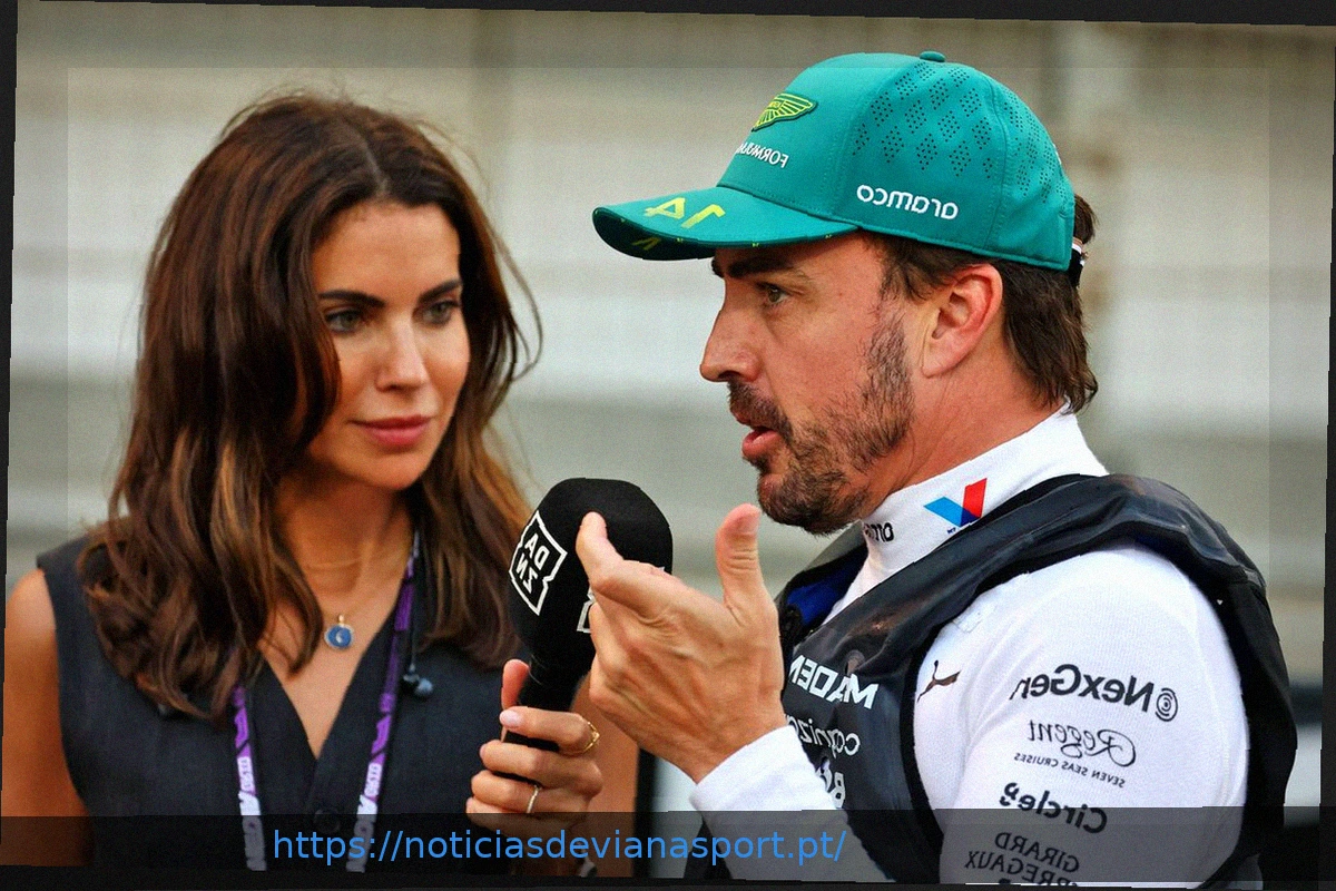 Preview Fernando Alonso revela o nome de seu filho Leo e recebe um presente especial da Fórmula 1